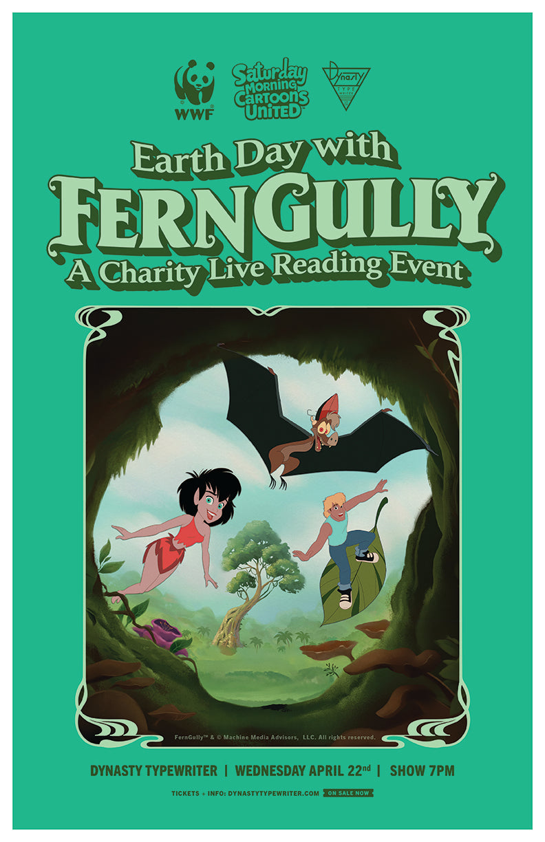 Earth Day with FernGully Poster (Autographed)
