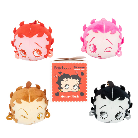 Whatever Makes You Happy x Betty Boop Mystery Box Plush Head Bag Charms