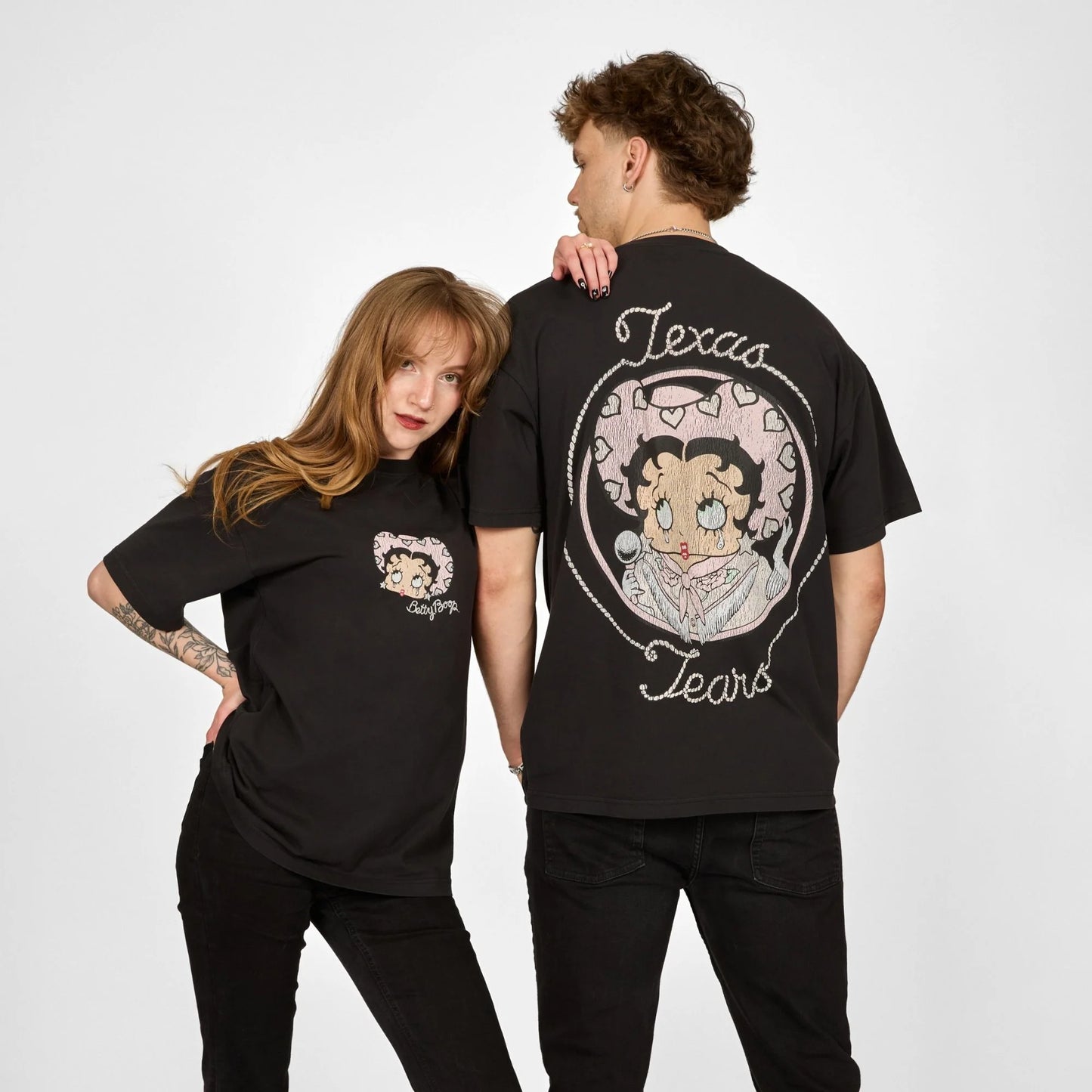 Cakeworthy🍒 Betty Boop Cowboy T-Shirt