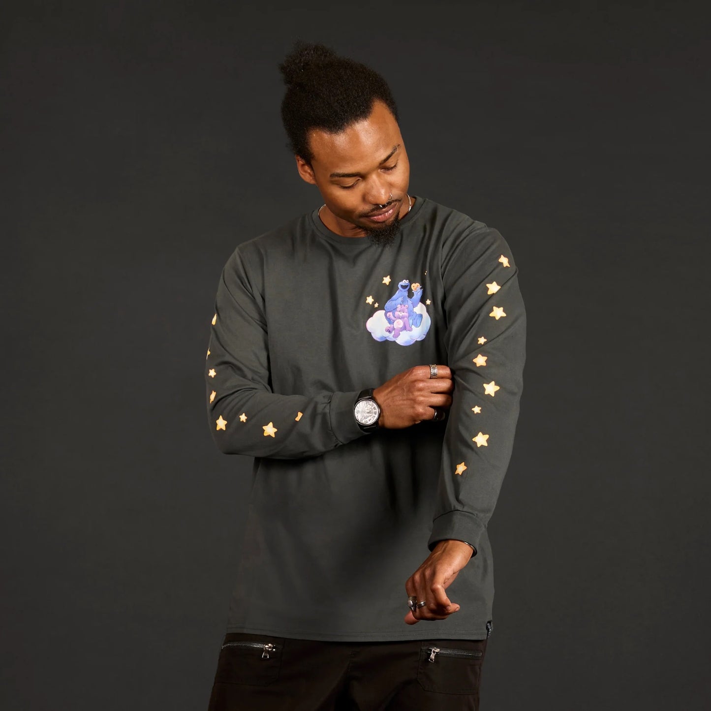 Cakeworthy🍒 Care Bears™ x Sesame Street Long Sleeve T-Shirt