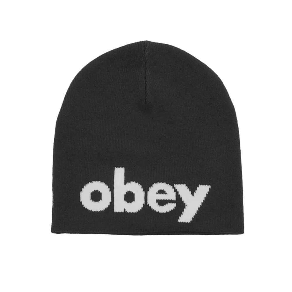 OBEY Lowercase Beanie (Black)