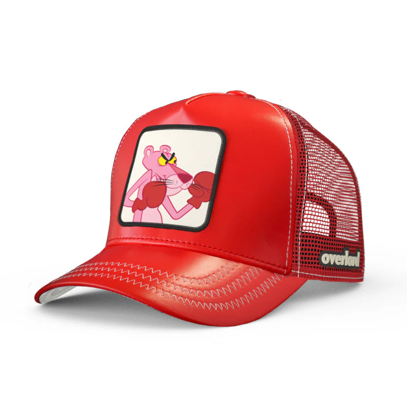 Overlord x Pink Panther Boxing Panther Trucker Cap
