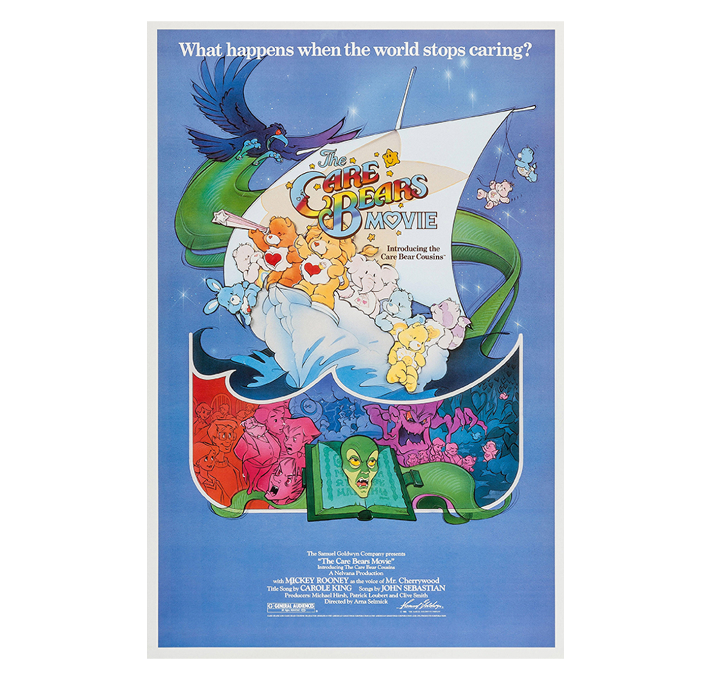 The Care Bears Movie Poster (Autographed)