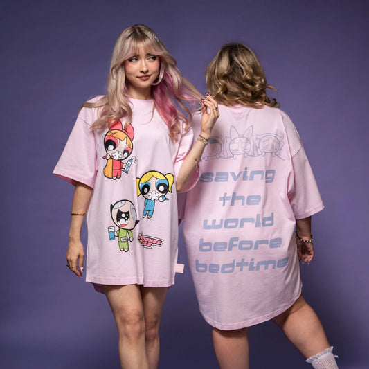 Cakeworthy🍒 The Powerpuff Girls Sleep T-Shirt