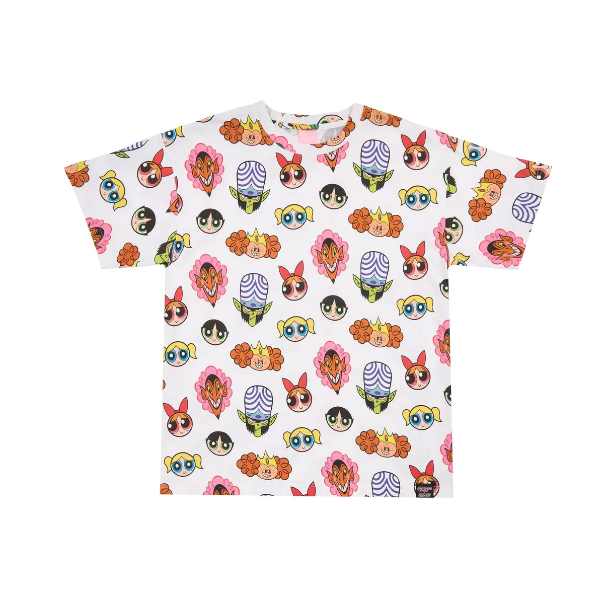 Cakeworthy🍒 The Powerpuff Girls Toss Print AOP T-Shirt