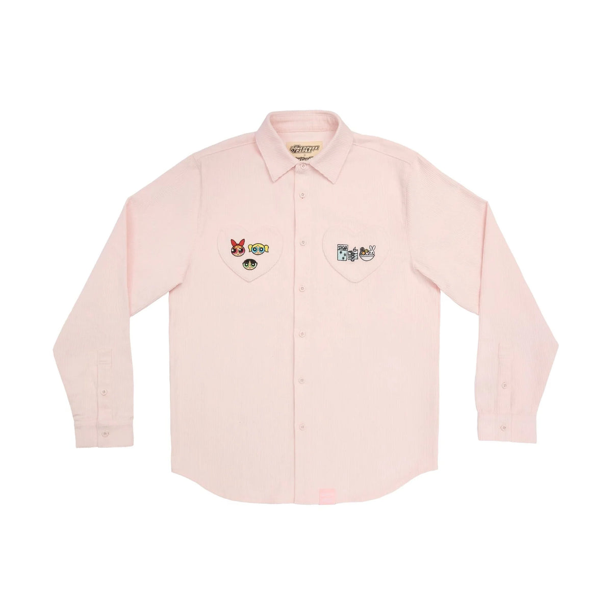 Cakeworthy🍒 The Powerpuff Girls Corduroy Button Up Shirt