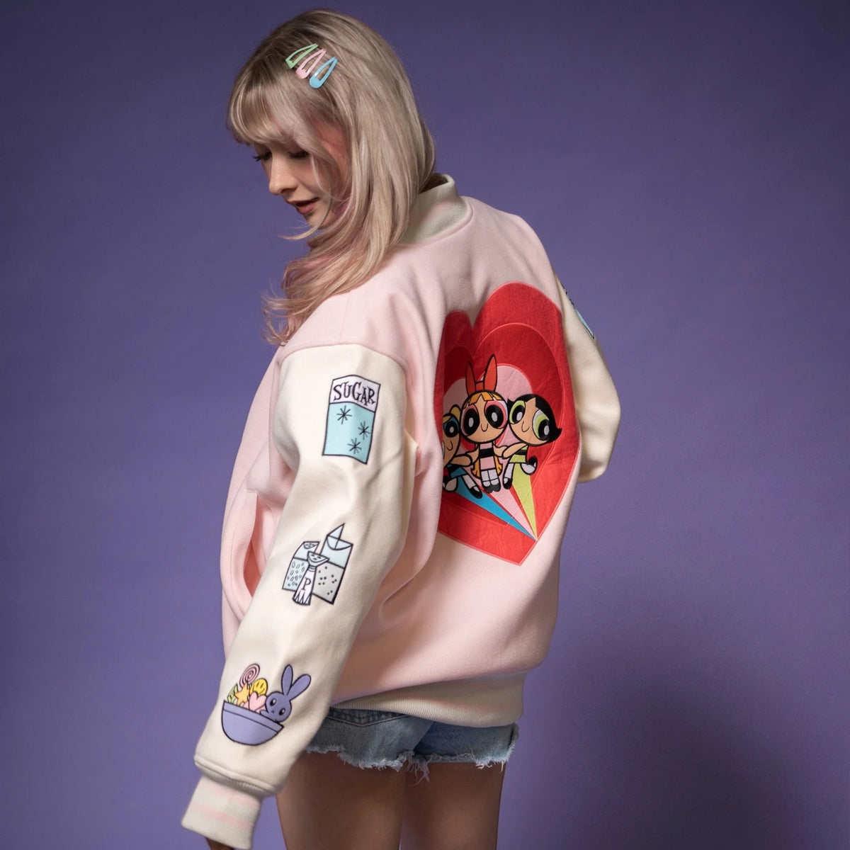 Cakeworthy🍒 The Powerpuff Girls Varsity Jacket