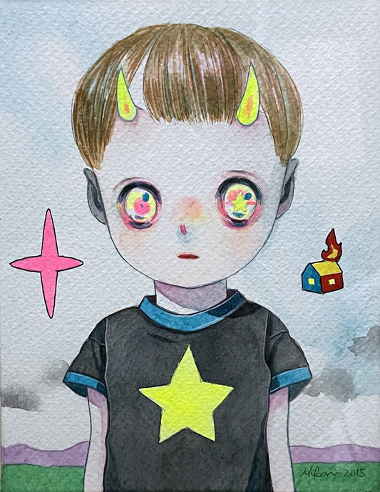 Hikari Shimoda — Original Watercolor (2015)