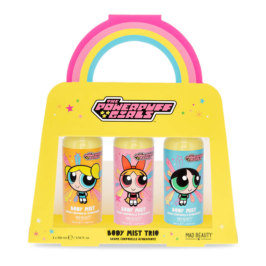 Mad Beauty x Powerpuff Girls Body Mist Trio