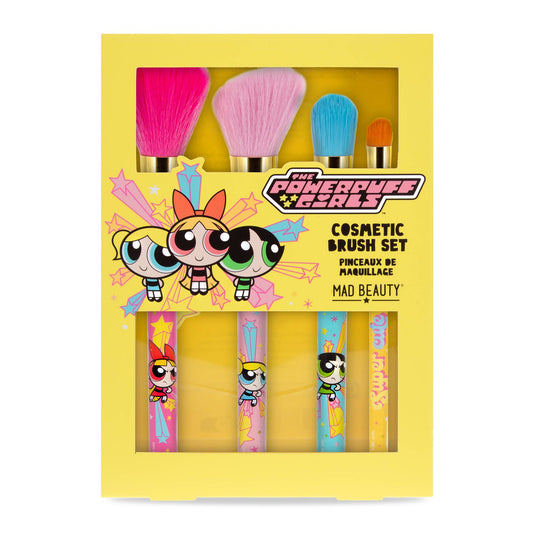 Mad Beauty x Powerpuff Girls Cosmetic Brush Set