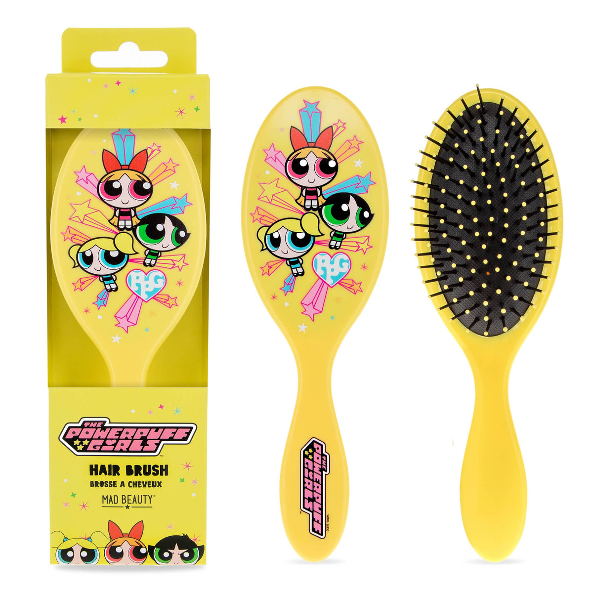 Mad Beauty x Powerpuff Girls Hair Brush