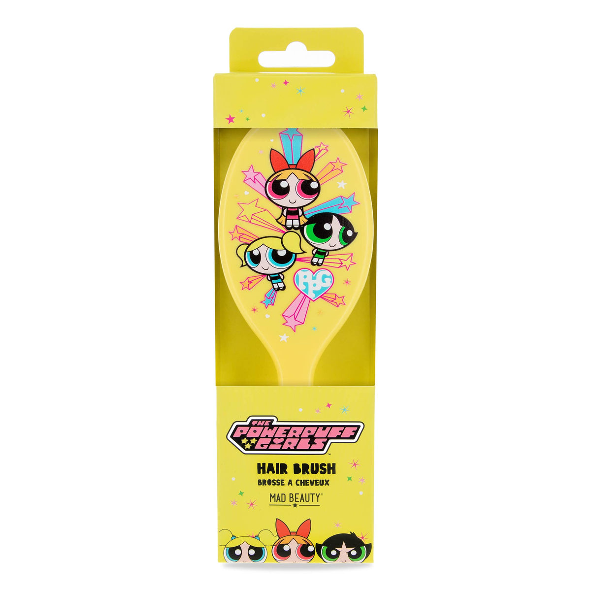 Mad Beauty x Powerpuff Girls Hair Brush