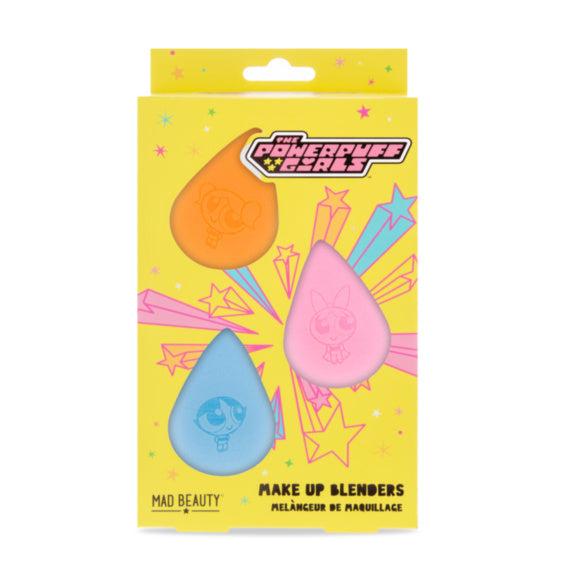 Mad Beauty x Powerpuff Girls Make Up Blenders