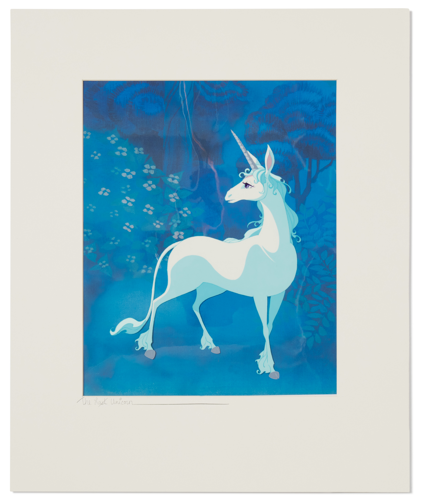 The Last Unicorn Limited Ed Animation Cel
